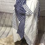 Myne | Blue & White Casual Dress Sz 2 with … Photo 11