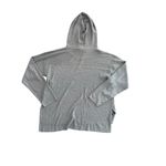 Soma  WKND Women's Gray Marshmallow Knit Long Sleeve Cropped Hoodie Size XL Photo 2