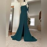 Allure Bridal style 1687 Spruce Green Prom Bridesmaid Dress NWT Size 16 Photo 3