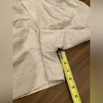 Joie  rainy day beige khaki linen pleated high rise Chino shorts nwt xs Photo 4