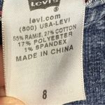 Levi's Vintage  High Rise Large Pockets Blue Denim Shorts Size 8 Photo 7