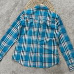 Simms Women’s Snap Button Down Shirt Longsleeve Outdoor Fishing UPF 50+ Blue M Size M Photo 7