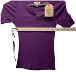 Route 66 Henley Top Small Purple Photo 11