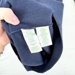 Lilly Pulitzer  Dress Women Size Large Midi Navy Blue Long Sleeve Wide Neck Photo 3