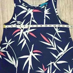 Tori Richard  Honolulu USA Mini Shift Dress Pullover Navy Floral Stretch Size XXS Photo 6