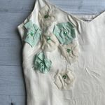 Banana Republic 100% Silk Floral Spaghetti Strap Tank Top S Photo 6