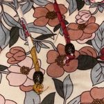 Entro Floral Print Maxi Dress Long Sleeve V Neck Bohemian Cottagecore Style Photo 5