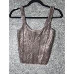 EXPRESS NWT  Fuzzy Cropped Tank size Small cozy top Photo 1
