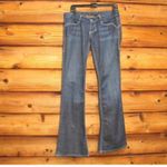 William Rast Dark Blue Low Rise Flare Jeans 27 X 34 Photo 1