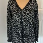 Rebecca Taylor La Vie  Leopard Jacquard Cardigan Photo 0