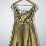 Sandro  Palacio Metallic Mini Dress Photo 0