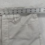 Good American White High Rise Straight Leg Frayed Hem Jeans Size 14/32 READ Photo 1