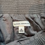 Banana Republic  A-Line Smocked Pleated Cotton Skirt Photo 5