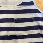 One Step Up Vintage tank top womens striped purple medium summer casual Photo 2