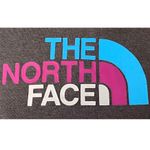 The North Face  Gray Large Front Logo Pullover Hoodie Sweatshirt ~ Women's SMALL Photo 3