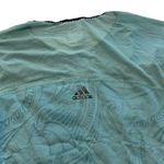 Adidas climacool green scalloped mesh jersey like scoop tee Photo 4