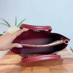 Coach NWT ‎ Mollie Tote Bag 25 In Signature Canvas With Cherry Print Photo 5