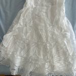 ZARA  White Floral Dress Mini Photo 2