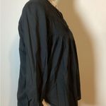 Old Navy SOFT COTTON EMBROIDERED 3/4 SLEEVE LIGHTWEIGHT TUNIC BLACK WOMENS SIZE SP Photo 4