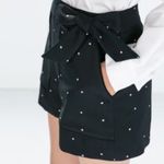 ZARA High Waisted Polka Dot Shorts Photo 2
