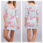 Lilly Pulitzer ELIZA JELLIES BE JAMMIN 3/4 SLEEVE PULLOVER DRESS XL Photo 2
