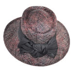 Summer Rules Firethorn Brown Straw Sun Hat Bow Detail Golf Resort Chic NWOT Photo 0