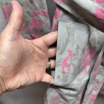 Relativity ‎ Gray and Pink Pattern Trench Coat - Small Photo 6