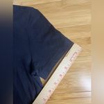 Tory Burch Women navy Blue Short Sleeve Ruffled polo shirt Size:S|Luxury|Spring Photo 8