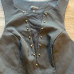 EXPRESS  Black Midi Dress‎ with Stud Accents Photo 2