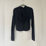 Lululemon  All Yours Cropped Hoodie - Black Photo 2
