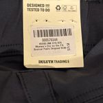 Duluth Trading Co NWT Dry on the Fly Bootcut Cargo Pants in Ink Blue Photo 4