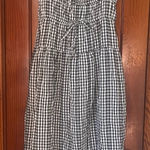 Sim & Sam  Black and White Checkered gingham dress Photo 0