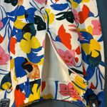 J.Crew Women's Floral Pencil MIDI Skirt - Blue, Yellow, Pink | Size 6 Photo 5