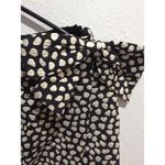 J.Crew Metallic Pebble Print Jacquard Wrap Skirt Black Gold Size 4 NWOT Photo 3