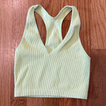 Free People Good Karma Sports Bra Size XS Yellow Photo 0