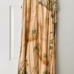 Anthropologie Tropical Print Oversized Flowy Dress, Size XS Photo 5