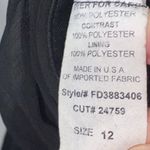 Frederick's of Hollywood FREDRICKS OF HOLLYWOOD WO SIZE 12 BLACK FLOWY HALTER STULE DRESS SEMI BACKLESS Photo 2