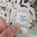 Rails New NWT rebel natural abstract silk top Photo 4