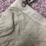 American Leather Co Light Green Leather Shoulder Bag Y2k Hobo Bag Photo 2