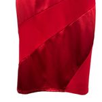 Taboo Y2K Red Spaghetti Strap Mini Dress, Sweetheart Neckline, Size Large Photo 6