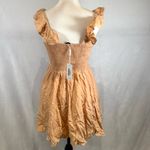 Petal and Pup light caramel color mini ruffle dress size XS NWT Photo 5