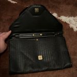 Fendi Vintage black envelope bag clutch crossbody purse Photo 2