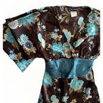 Jodi Kristopher  Womens Y2K Babydoll Forest Fairy‎ Dress 7/8 Blue Brown Formal Photo 1