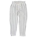 Madewell  Lightestspun Beach Cover-Up Track Trousers Simply Sage Stripe Womens XS Photo 1