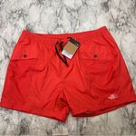 The North Face  Women’s TNF Outline Outdoor Hiking Shorts Red NWT logo size XXL Photo 4
