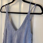 Lulus Cute  tank top blue & white striped Photo 4
