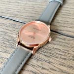 NWT Monroe Classique Wrist Watch in Sunburst Solerose Gray Photo 4