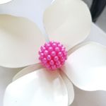 ZARA New!  Big Flower Earrings Photo 2