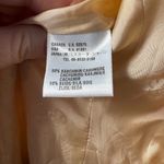 Escada butter yellow cashmere silk women's blazer size 38 Piacenza fabric Photo 6