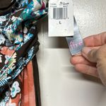 Fire Los Angeles Asymmetrical Pink and Green Gown Photo 2